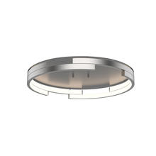  FM52719-BN - Anello Minor 19-in Brushed Nickel LED Flush Mount